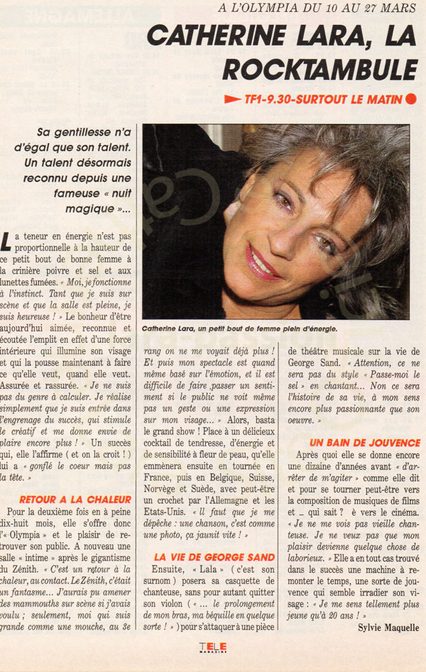 Télé Magazine n°1687 Mars 1988