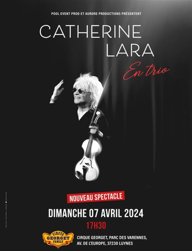 Catherine Lara concert Trio 7-04-2024 à Luynes