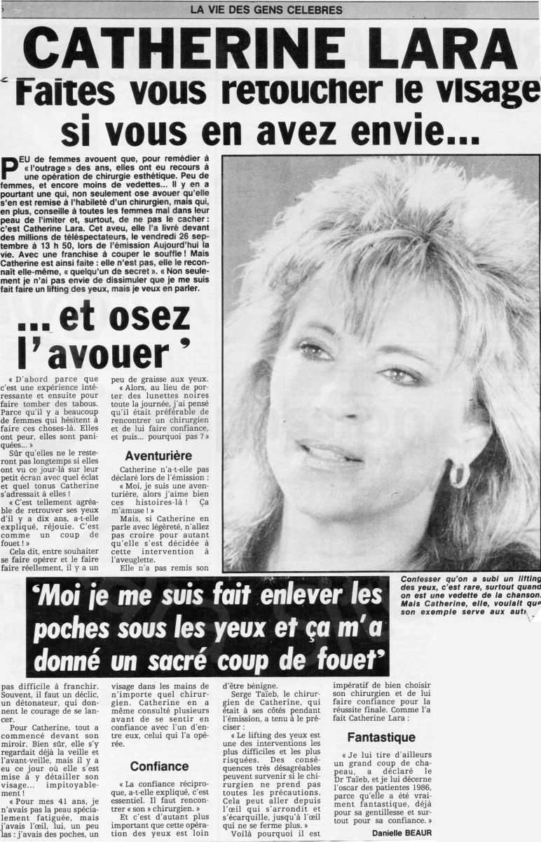 France Dimanche n°9092 d'octobre 1986