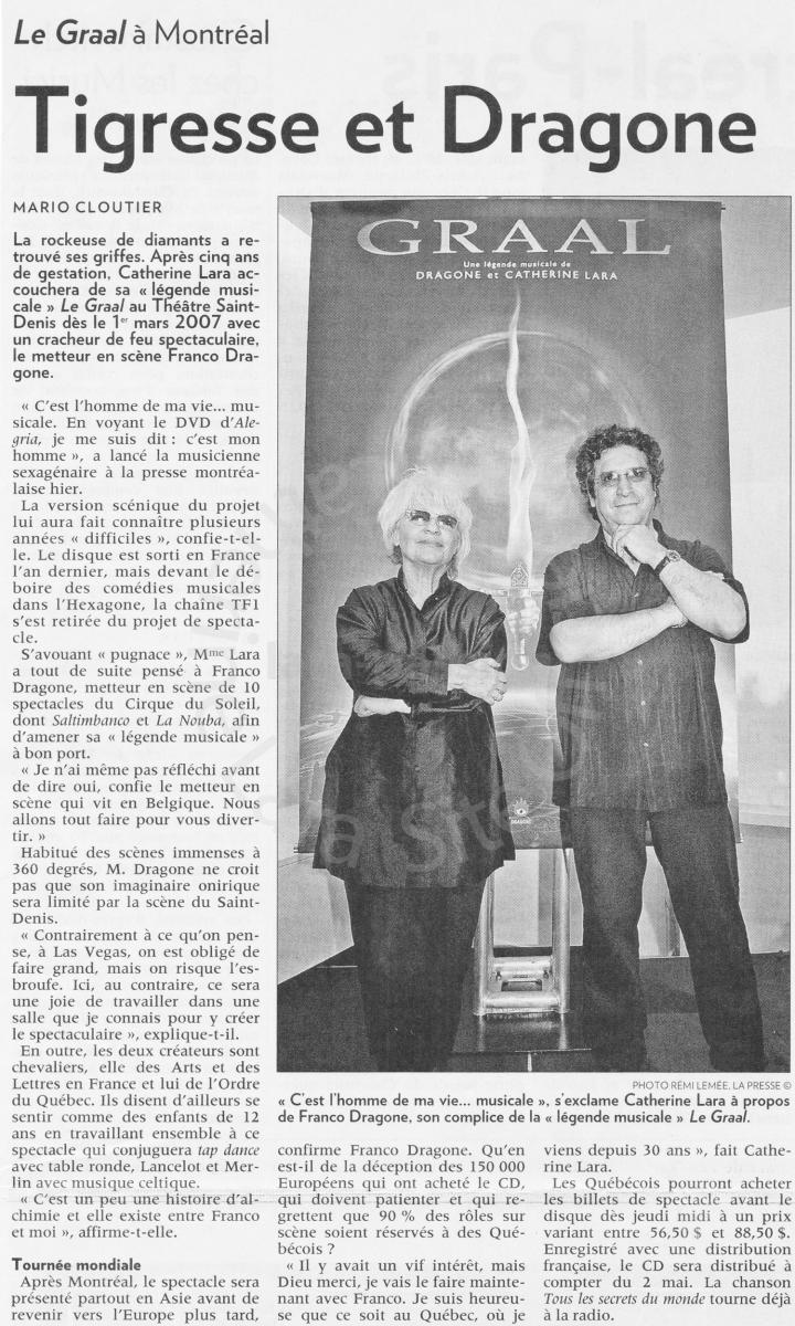 La Presse de Montréal 04/2006